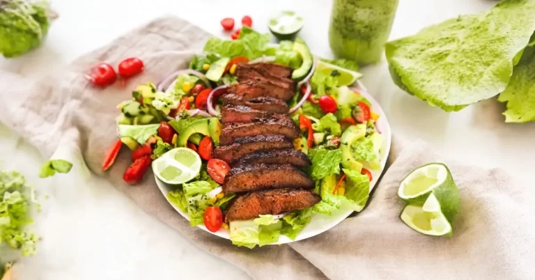 Grilled Beef Salad with Cilantro Vinaigrette