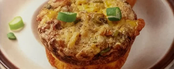 Buffalo Chicken Egg Bakes