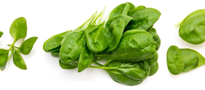 Spinach ingredients 