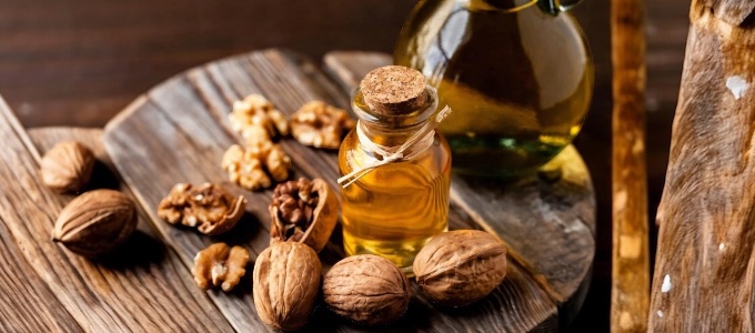 Walnut oil nutrition photo