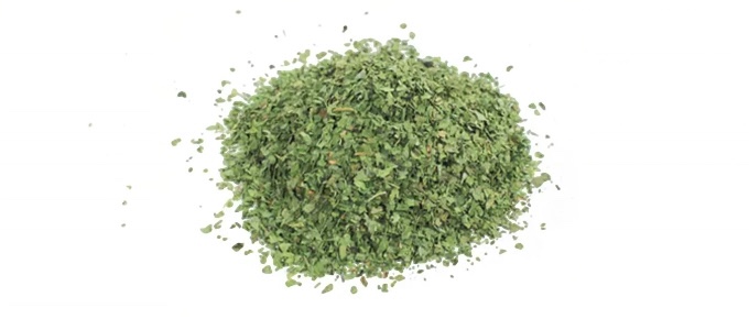 A pile of dried Coriander leaf