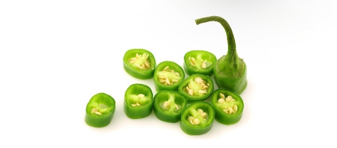 Jalapeño pepper Ingredients