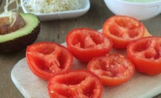 Tomato Avocado Burgers Recipes photo