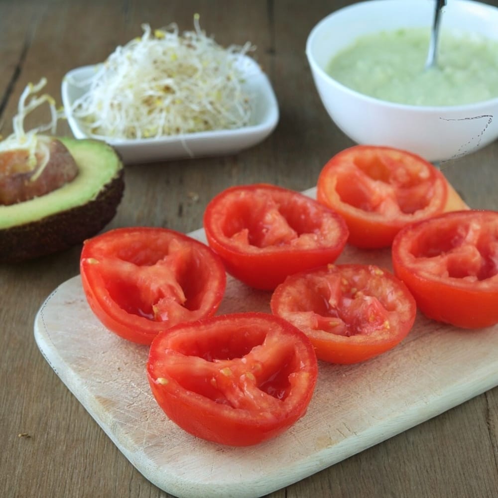 Tomato Avocado Burgers Recipes photo