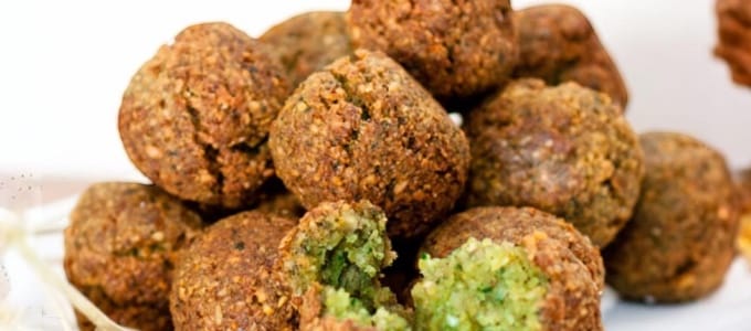 Gluten-free falafel balls