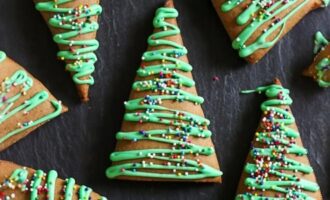 These are fan-favorite cut-out Christmas tree cookies