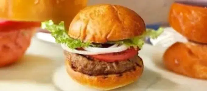 Fast food burgers. Slow food values.