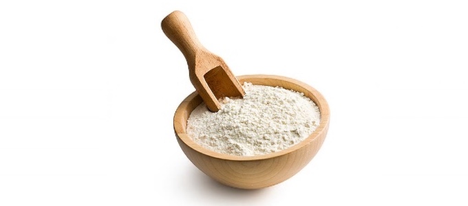 Baking powder is a common raising.