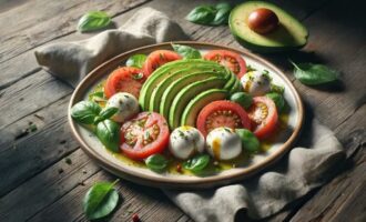 Avocado Caprese Salad Recipe