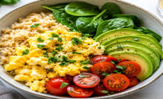 Avocado Egg Breakfast Bowl