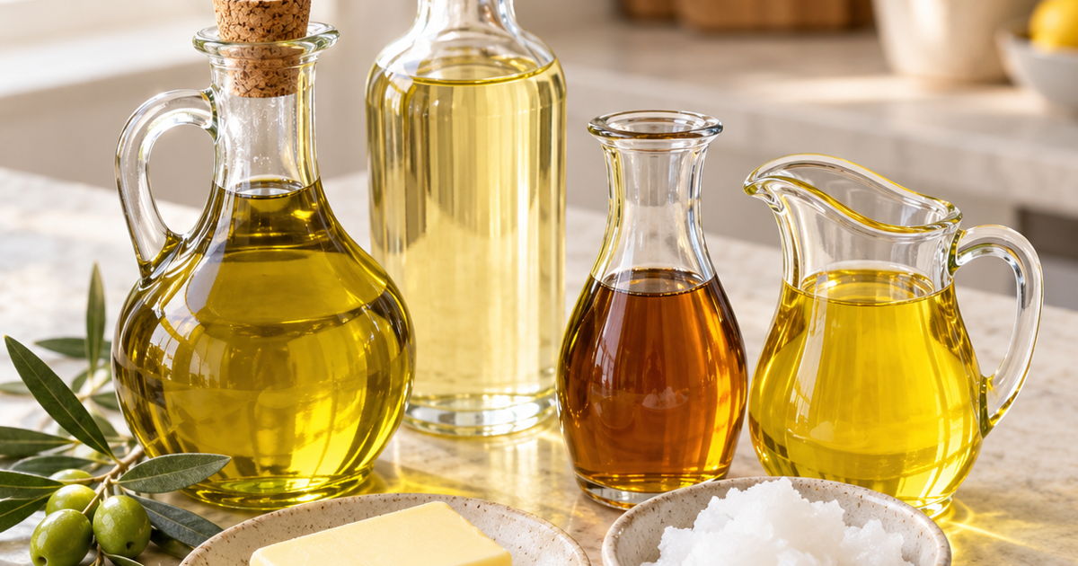Cooking Oils and Fats for Recipes