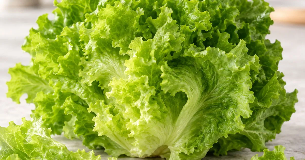 Fresh green lettuce