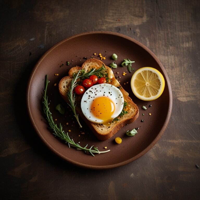 Honey Egg Toast