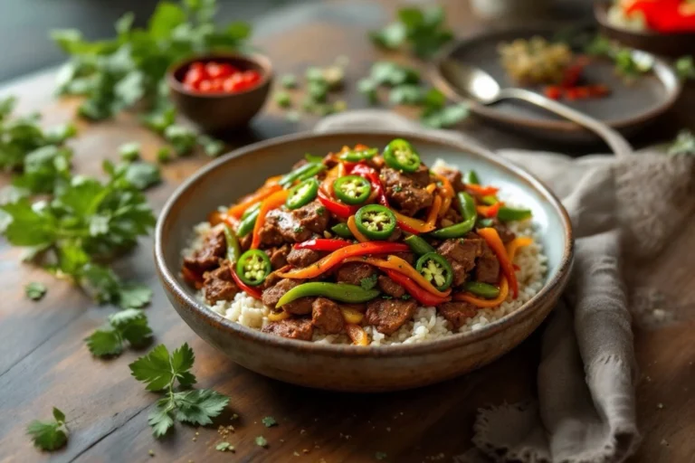Mexican Beef Stir Fry