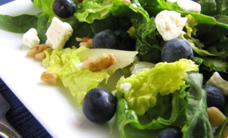 Salad with Blueberries
