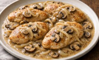 Shortcut Smothered Chicken — AI-generated illustration